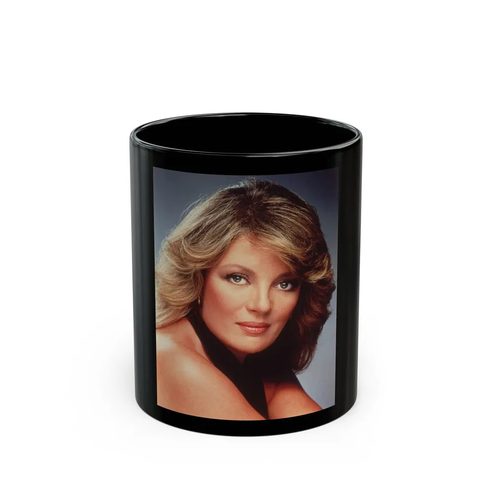Sheree North #210 (Vintage Female Icon) Black Coffee Mug-11oz-Go Mug Yourself