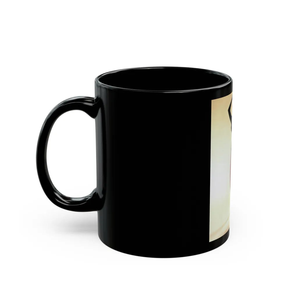 Sheree North #217 (Vintage Female Icon) Black Coffee Mug-Go Mug Yourself