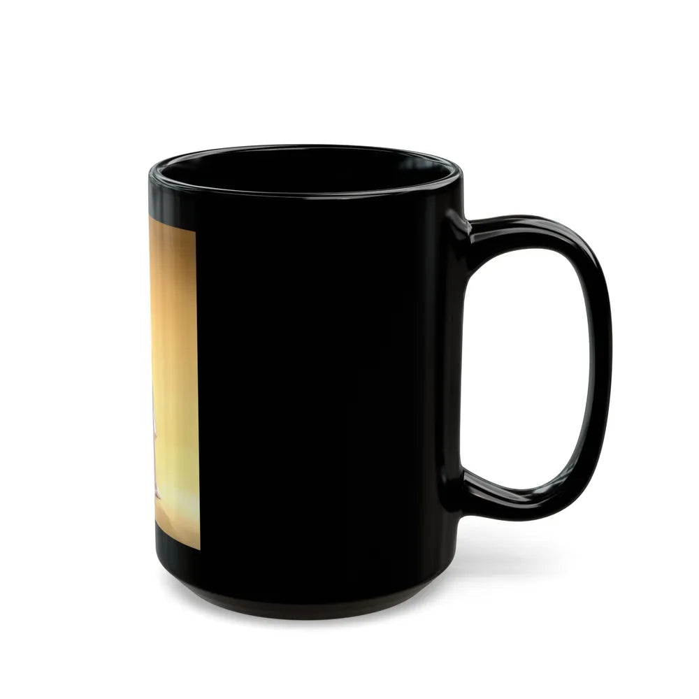 Sheree North #219 (Vintage Female Icon) Black Coffee Mug-Go Mug Yourself
