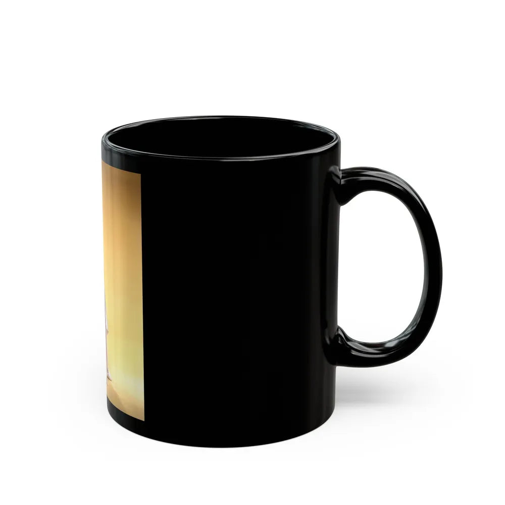 Sheree North #219 (Vintage Female Icon) Black Coffee Mug-Go Mug Yourself
