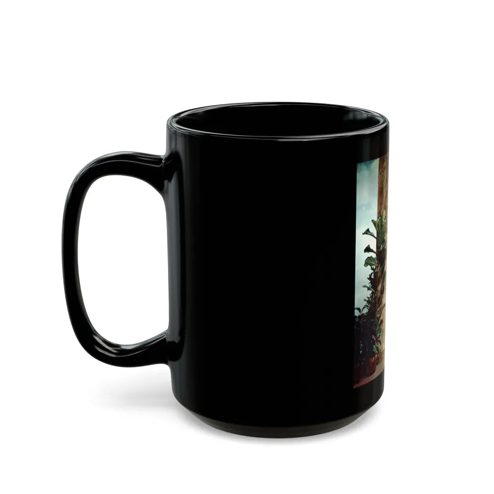 Sheree North #221 (Vintage Female Icon) Black Coffee Mug-Go Mug Yourself