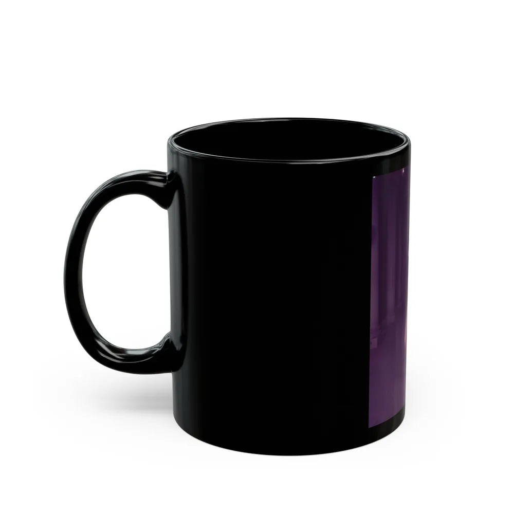 Sheree North #243 (Vintage Female Icon) Black Coffee Mug-Go Mug Yourself