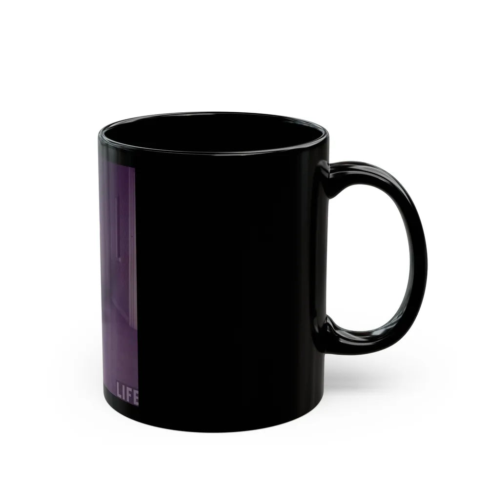 Sheree North #245 (Vintage Female Icon) Black Coffee Mug-Go Mug Yourself