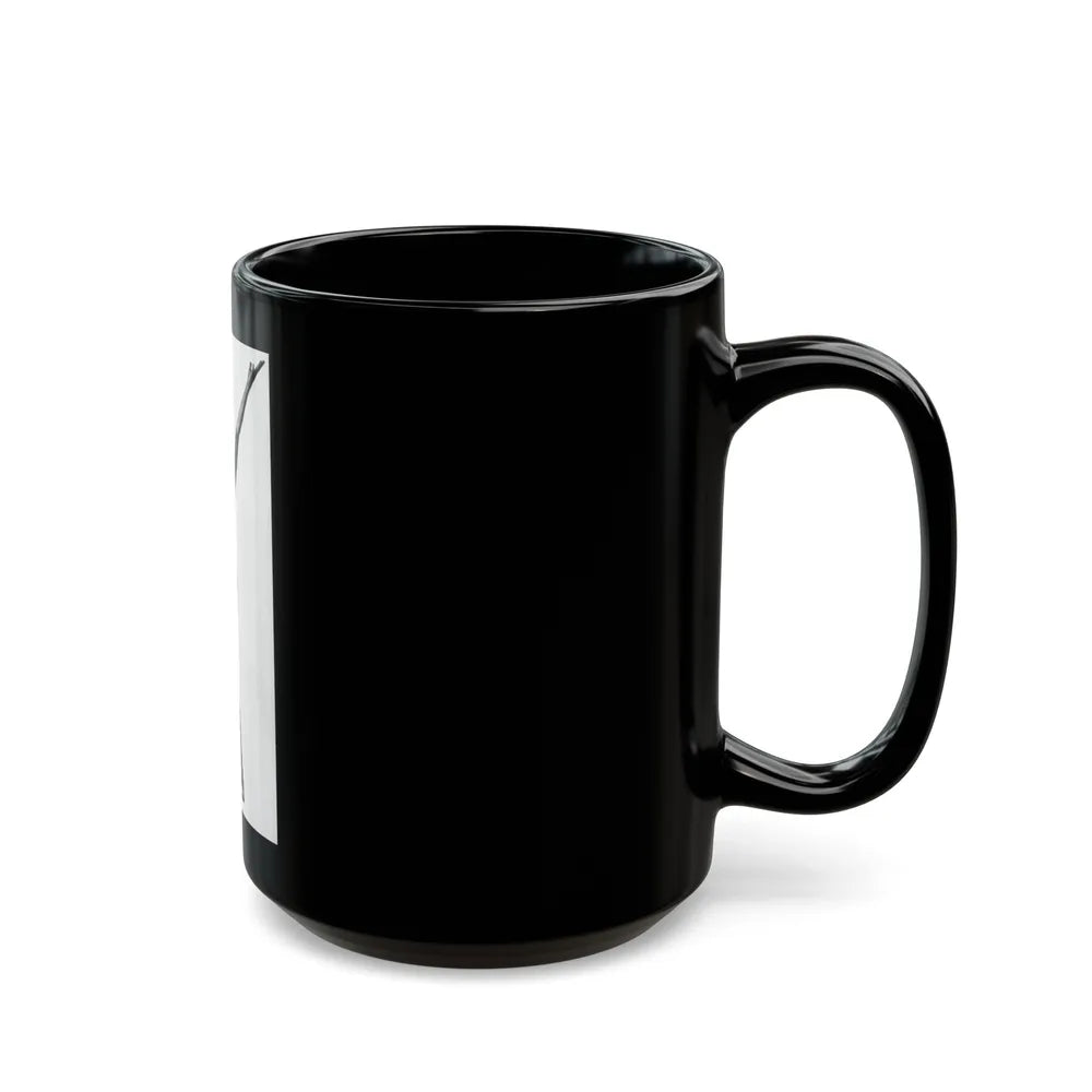 Sheree North #247 (Vintage Female Icon) Black Coffee Mug-Go Mug Yourself
