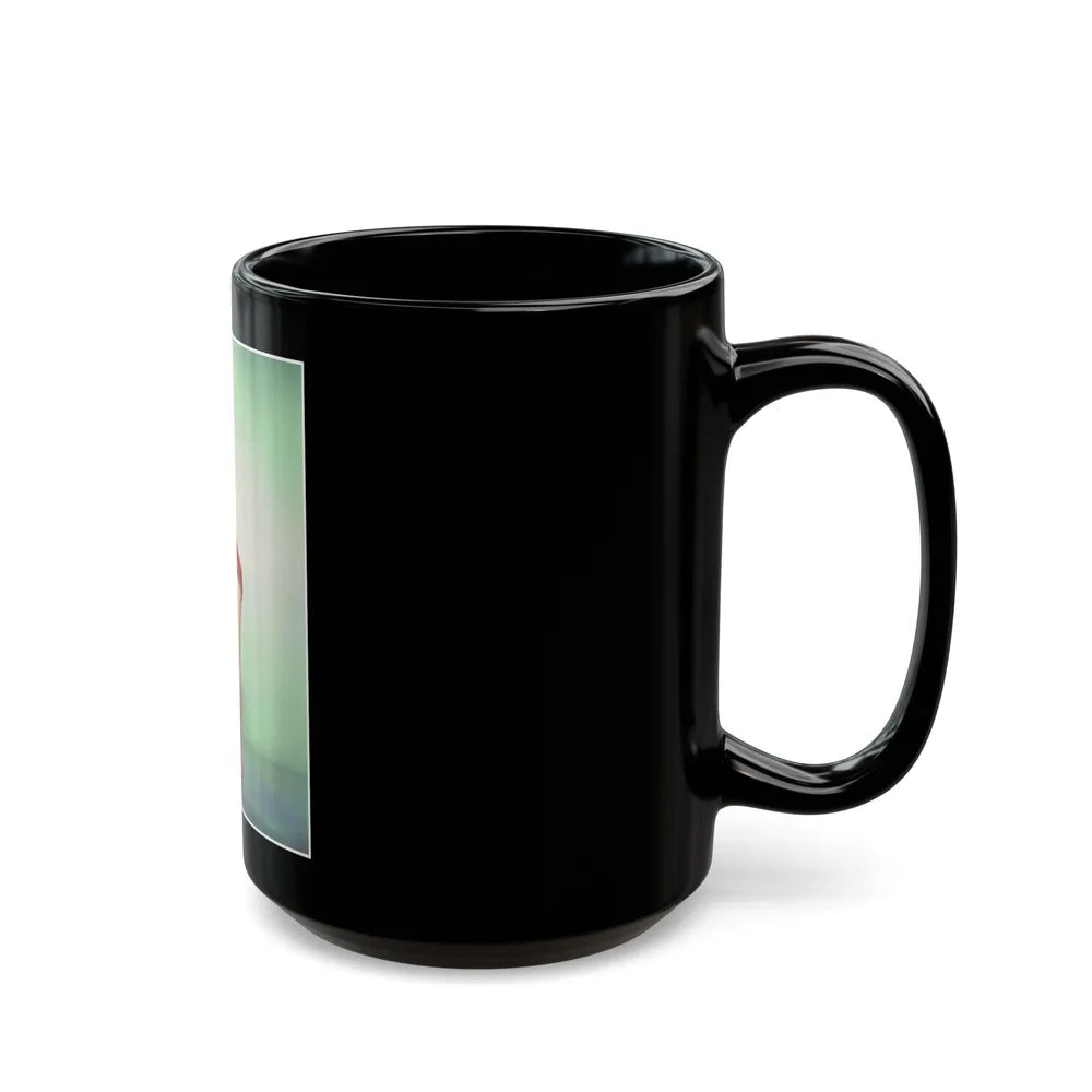 Sheree North #249 (Vintage Female Icon) Black Coffee Mug-Go Mug Yourself