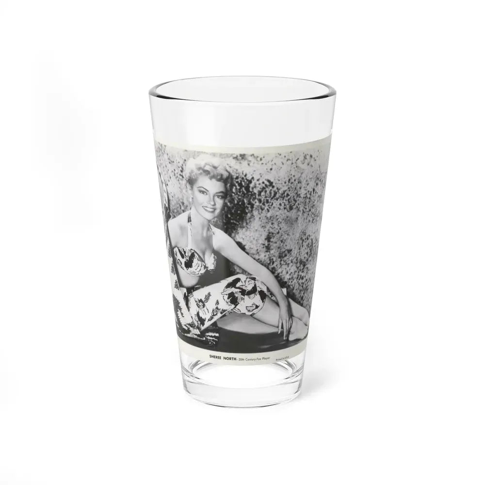 Sheree North #256 (Vintage Female Icon) Pint Glass 16oz 16oz - Go Mug Yourself