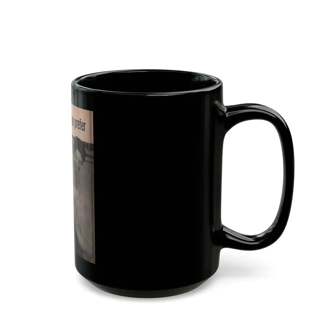 Sheree North #258 - Earl Wilson's Showgirls Mag. '56 - 2 B&W Photos (Vintage Female Icon) Black Coffee Mug - Go Mug Yourself