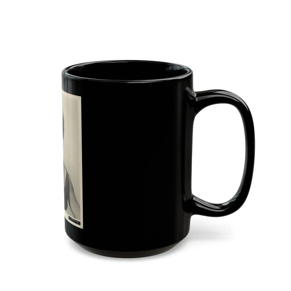 Sheree North #264 (Vintage Female Icon) Black Coffee Mug-Go Mug Yourself