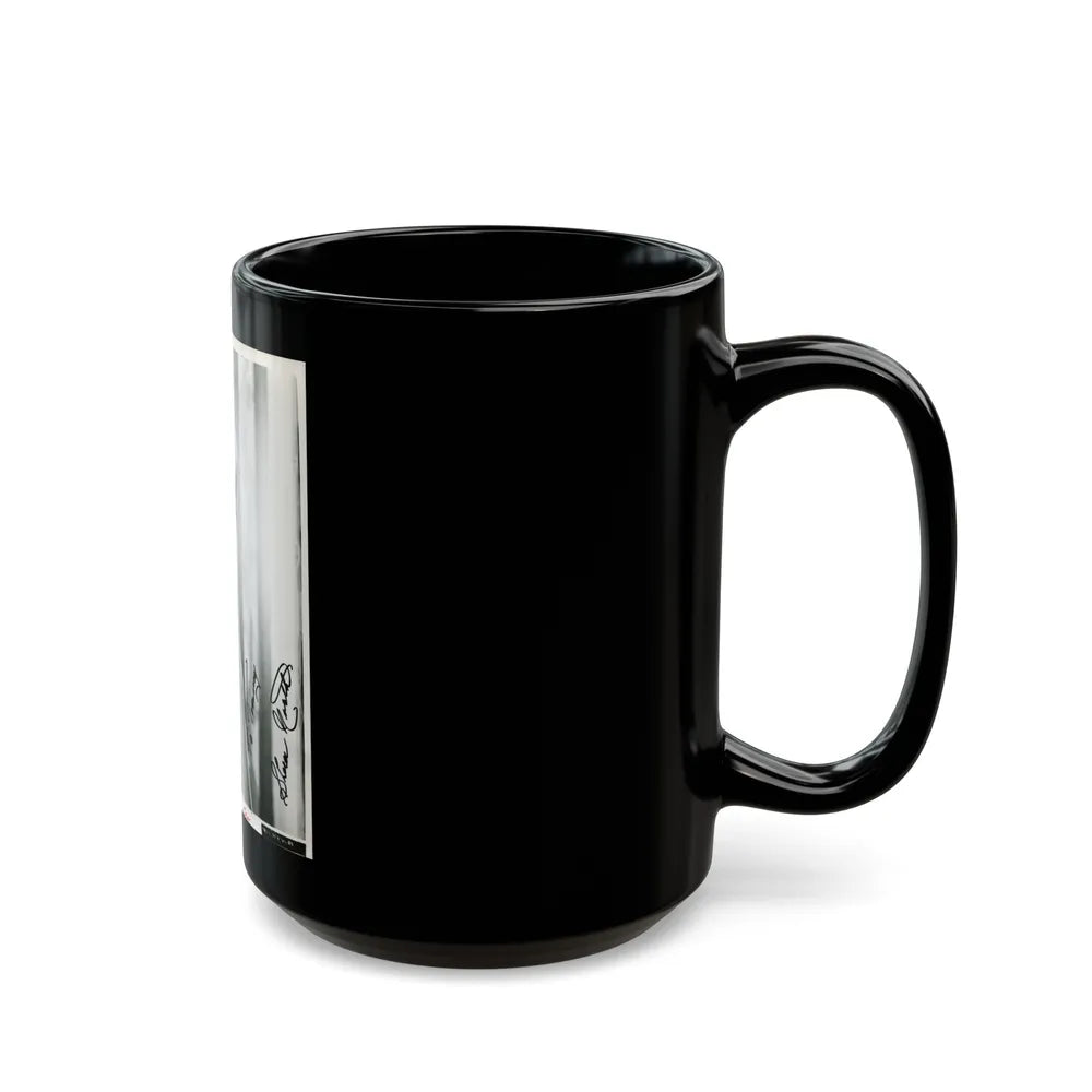 Sheree North #271 (Vintage Female Icon) Black Coffee Mug-Go Mug Yourself