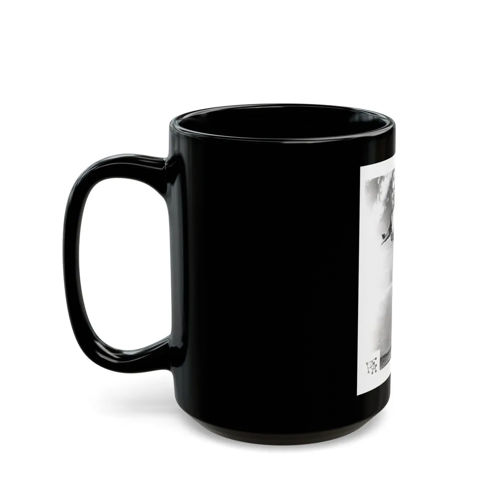 Sheree North #272 (Vintage Female Icon) Black Coffee Mug-Go Mug Yourself