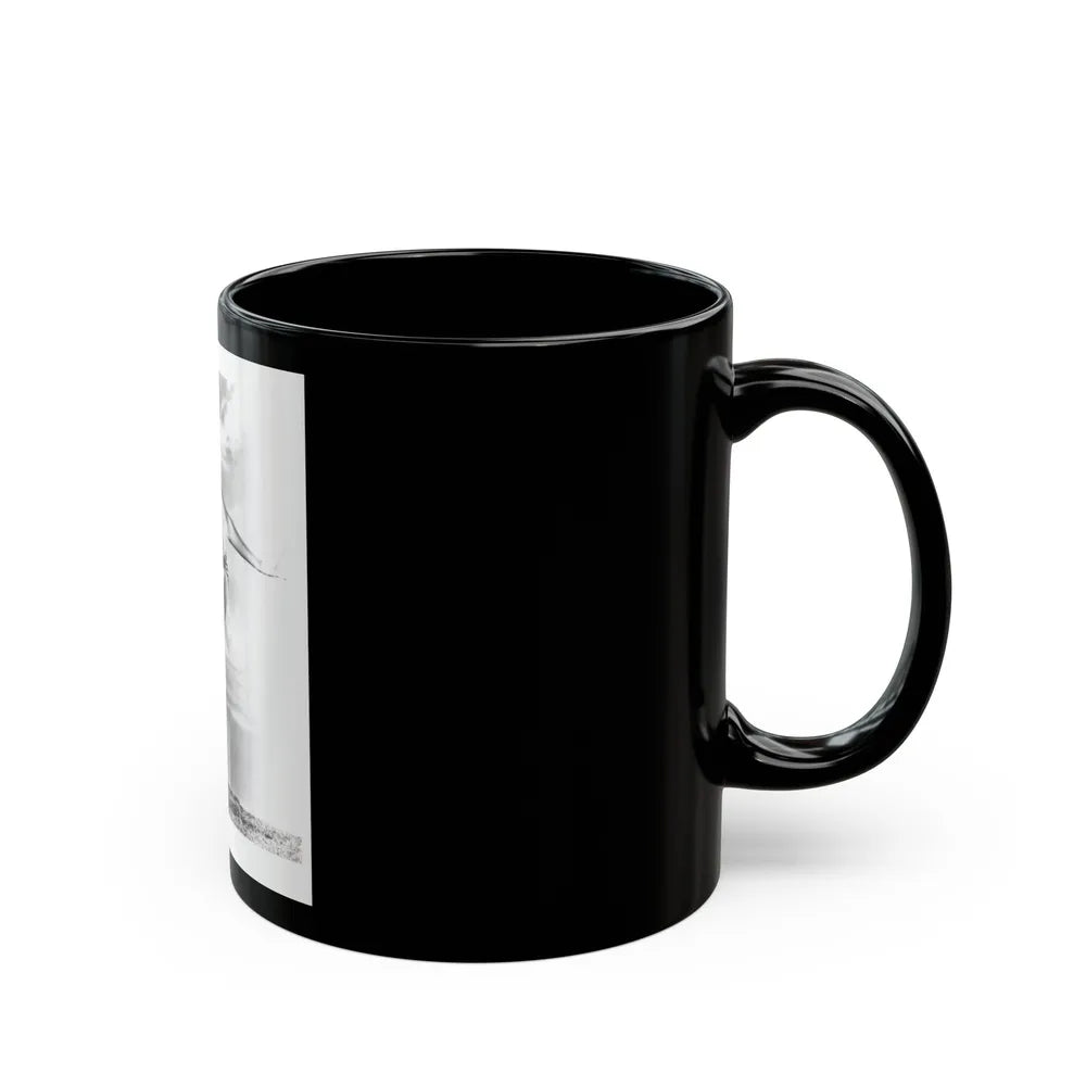 Sheree North #272 (Vintage Female Icon) Black Coffee Mug-Go Mug Yourself