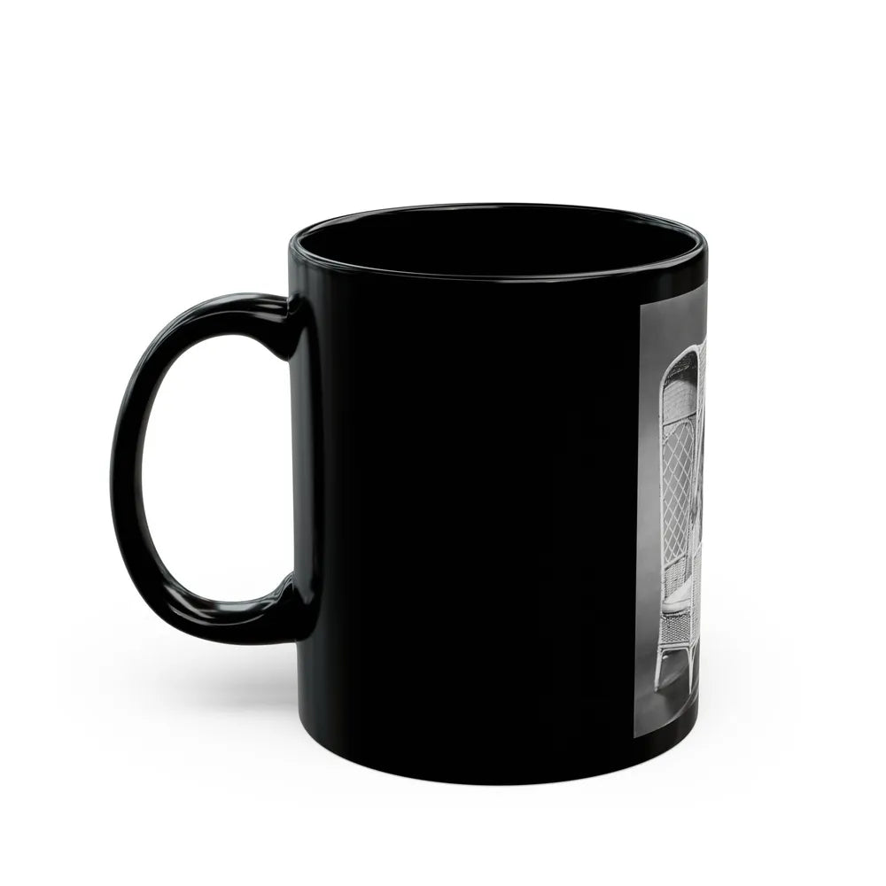 Sheree North #29 (Vintage Female Icon) Black Coffee Mug-Go Mug Yourself