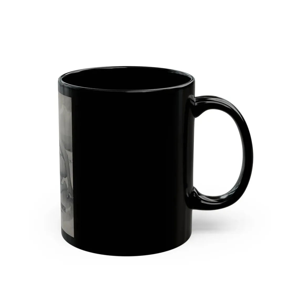 Sheree North #293 - PHOTO Mag. Feb. '54 - 1 B&W Inside Cover Photo (Vintage Female Icon) Black Coffee Mug - Go Mug Yourself