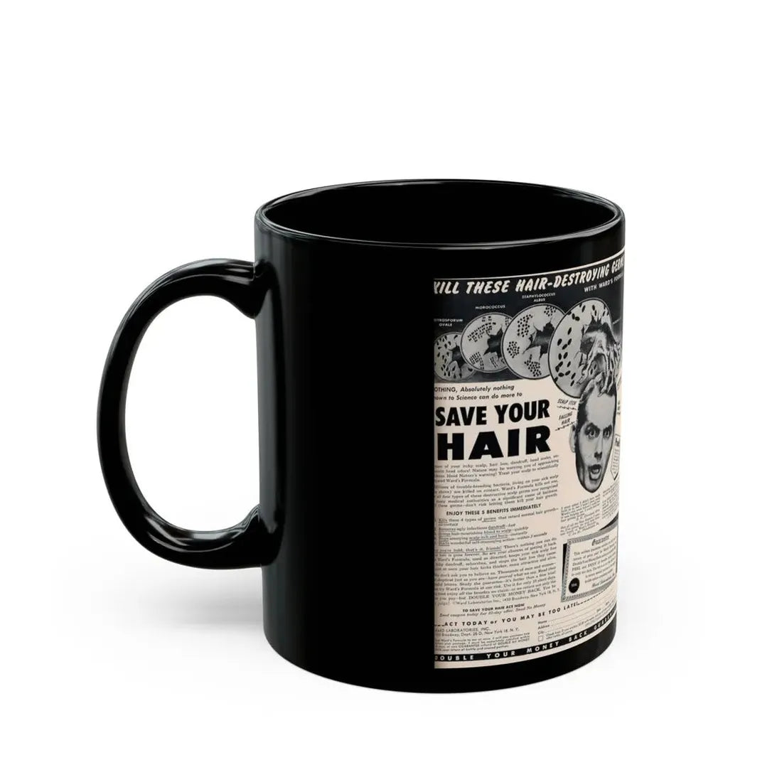 Sheree North #303 - Famous Models Mag. Cover 1950 (Vintage Female Icon) Black Coffee Mug - Go Mug Yourself