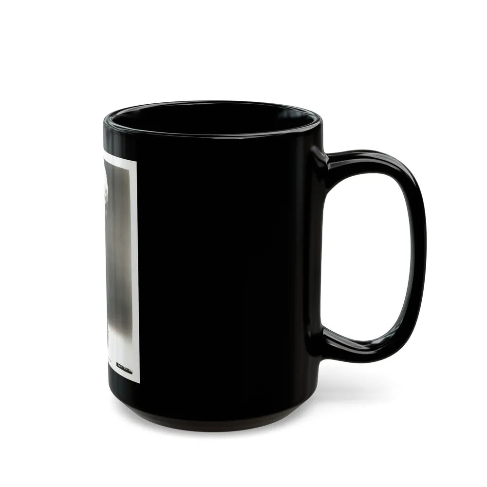 Sheree North #304 (Vintage Female Icon) Black Coffee Mug-Go Mug Yourself