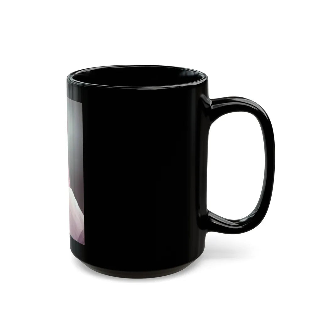 Sheree North #307 (Vintage Female Icon) Black Coffee Mug-Go Mug Yourself