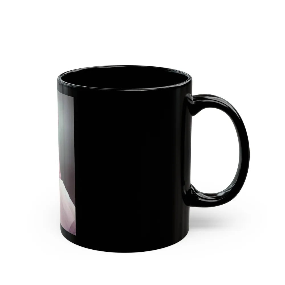 Sheree North #307 (Vintage Female Icon) Black Coffee Mug-Go Mug Yourself