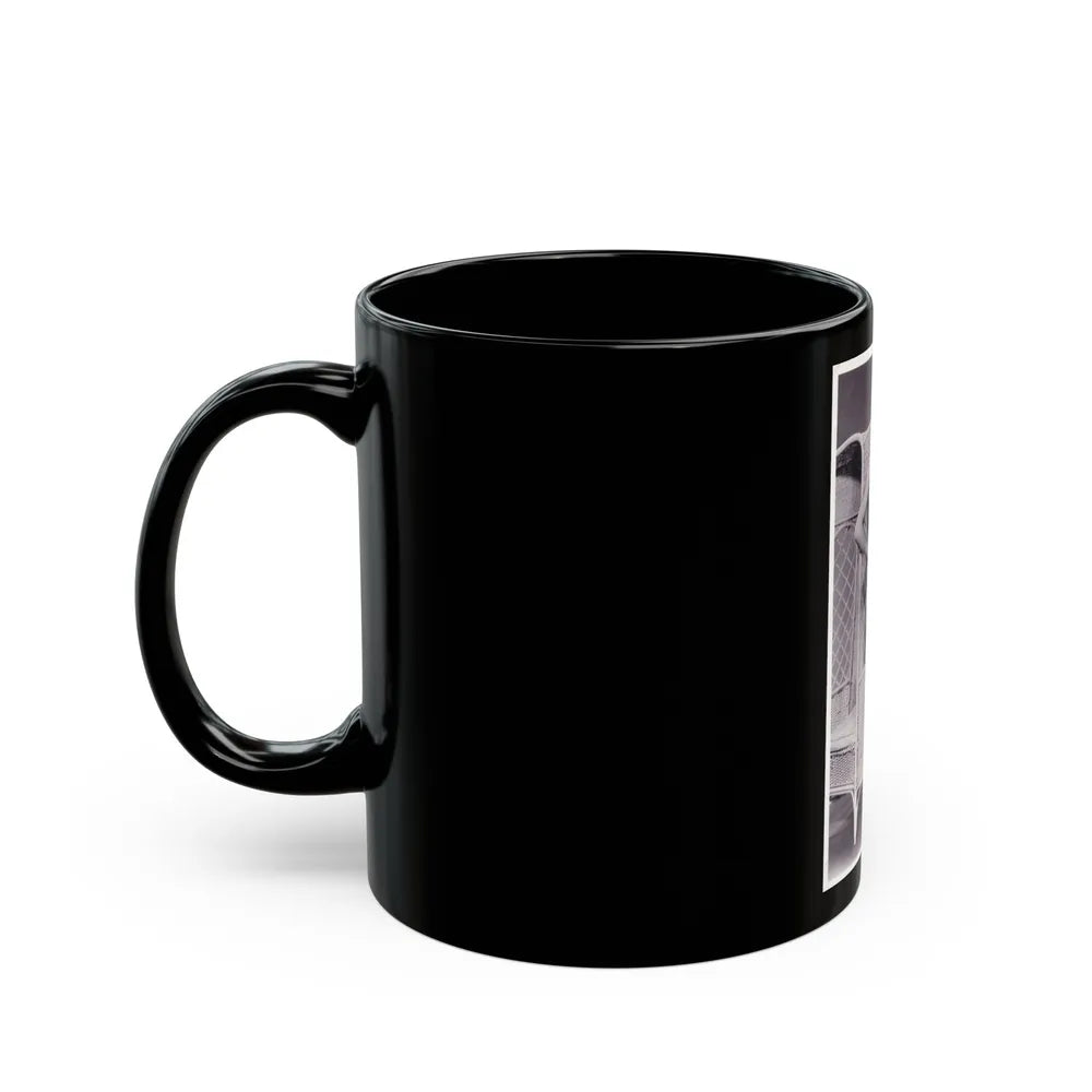 Sheree North #311 (Vintage Female Icon) Black Coffee Mug-Go Mug Yourself