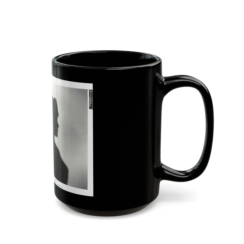Sheree North #327 (Vintage Female Icon) Black Coffee Mug-Go Mug Yourself