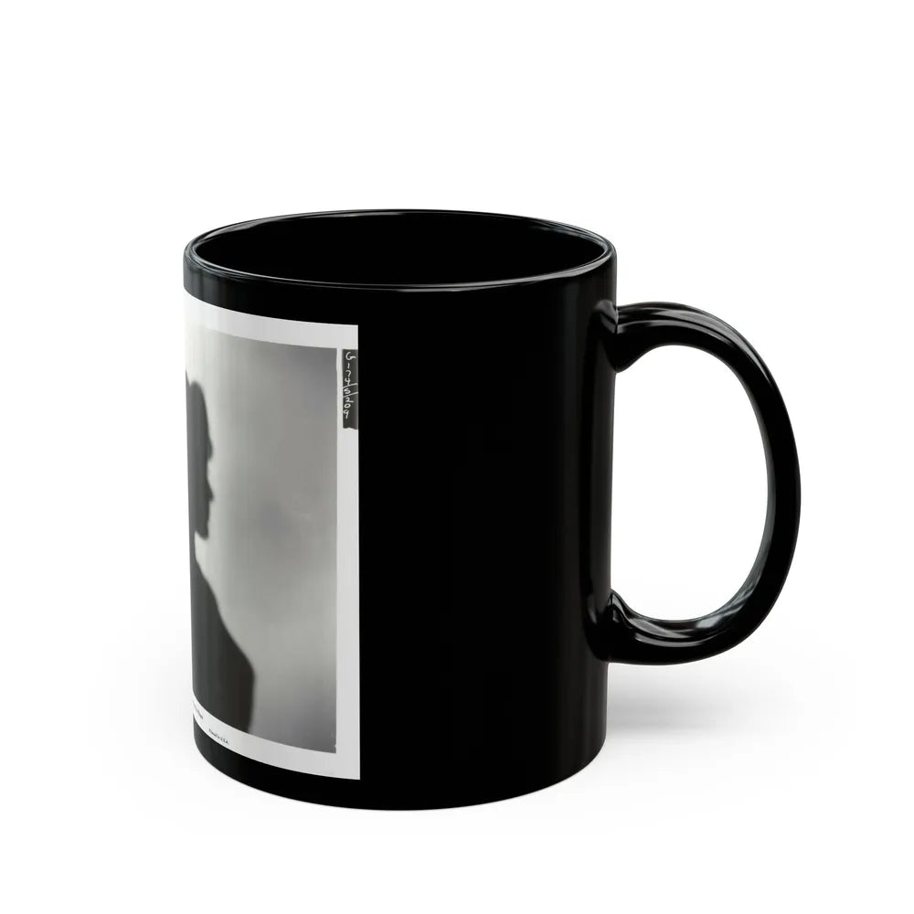 Sheree North #327 (Vintage Female Icon) Black Coffee Mug-Go Mug Yourself