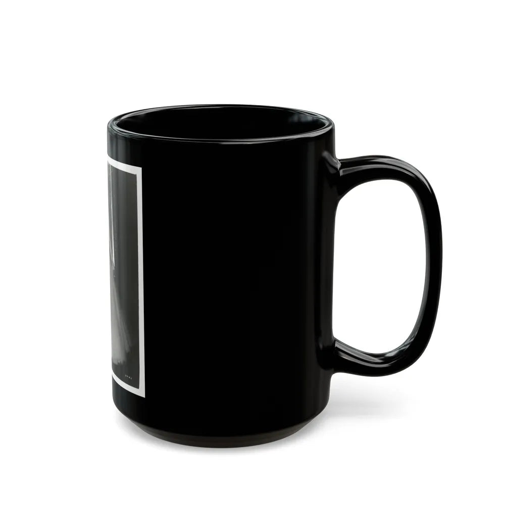 Sheree North #328 (Vintage Female Icon) Black Coffee Mug-Go Mug Yourself