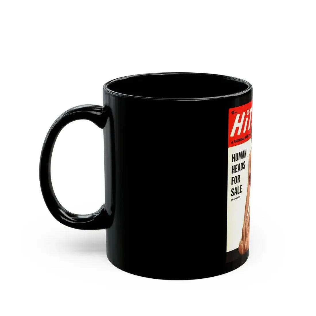 Sheree North #333 - Hit! Mag. Cover (Vintage Female Icon) Black Coffee Mug - Go Mug Yourself
