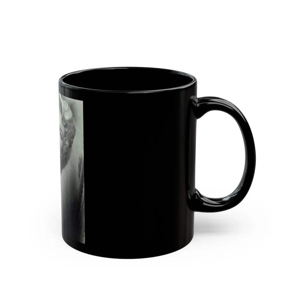 Sheree North #335 (Vintage Female Icon) Black Coffee Mug-Go Mug Yourself