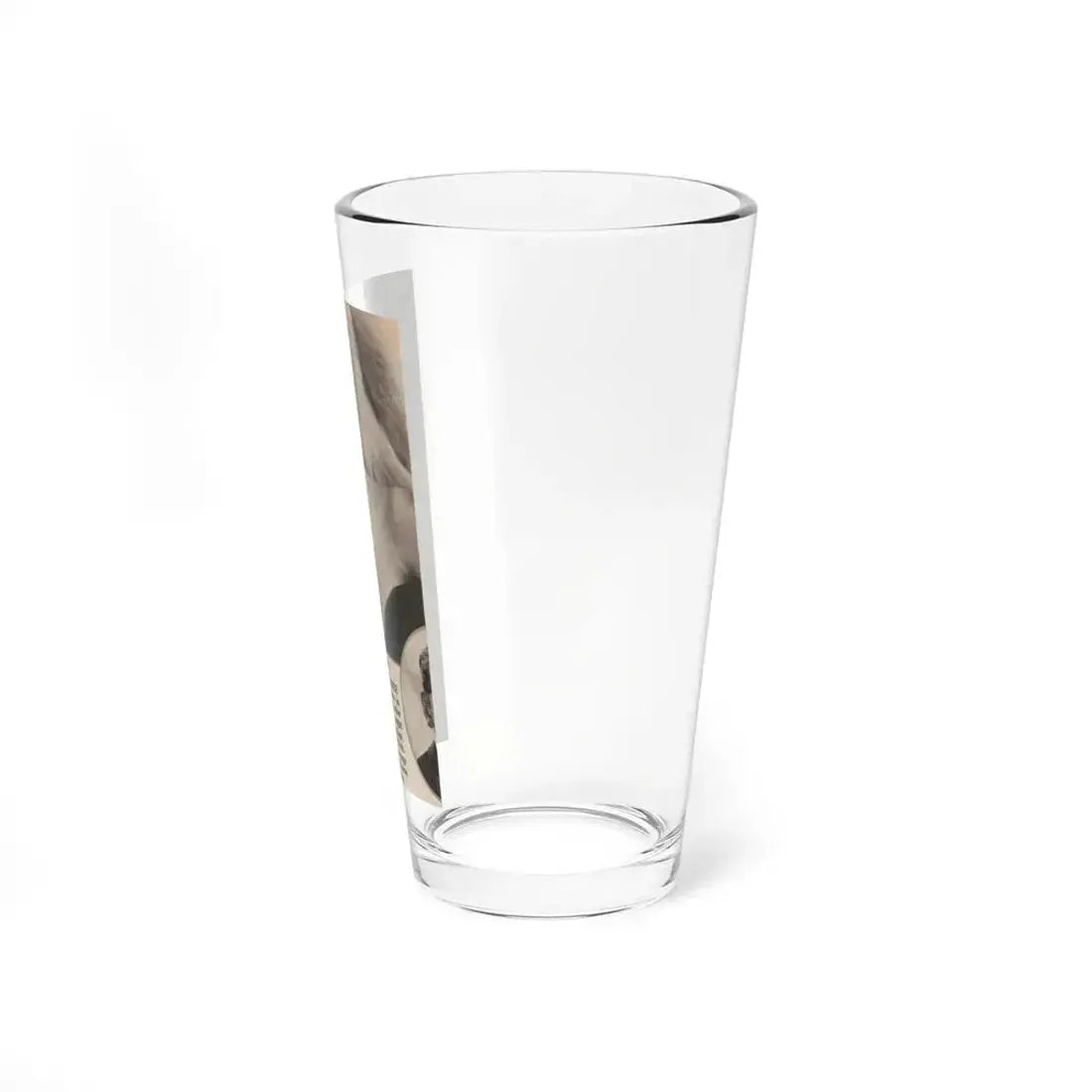 Sheree North #342 - 2.5x4.25 Small B&W Glamour Portriat Clipping with, Caption from 1950's Movie Star Magazine (Vintage Female Icon) Pint Glass 16oz - Go Mug Yourself