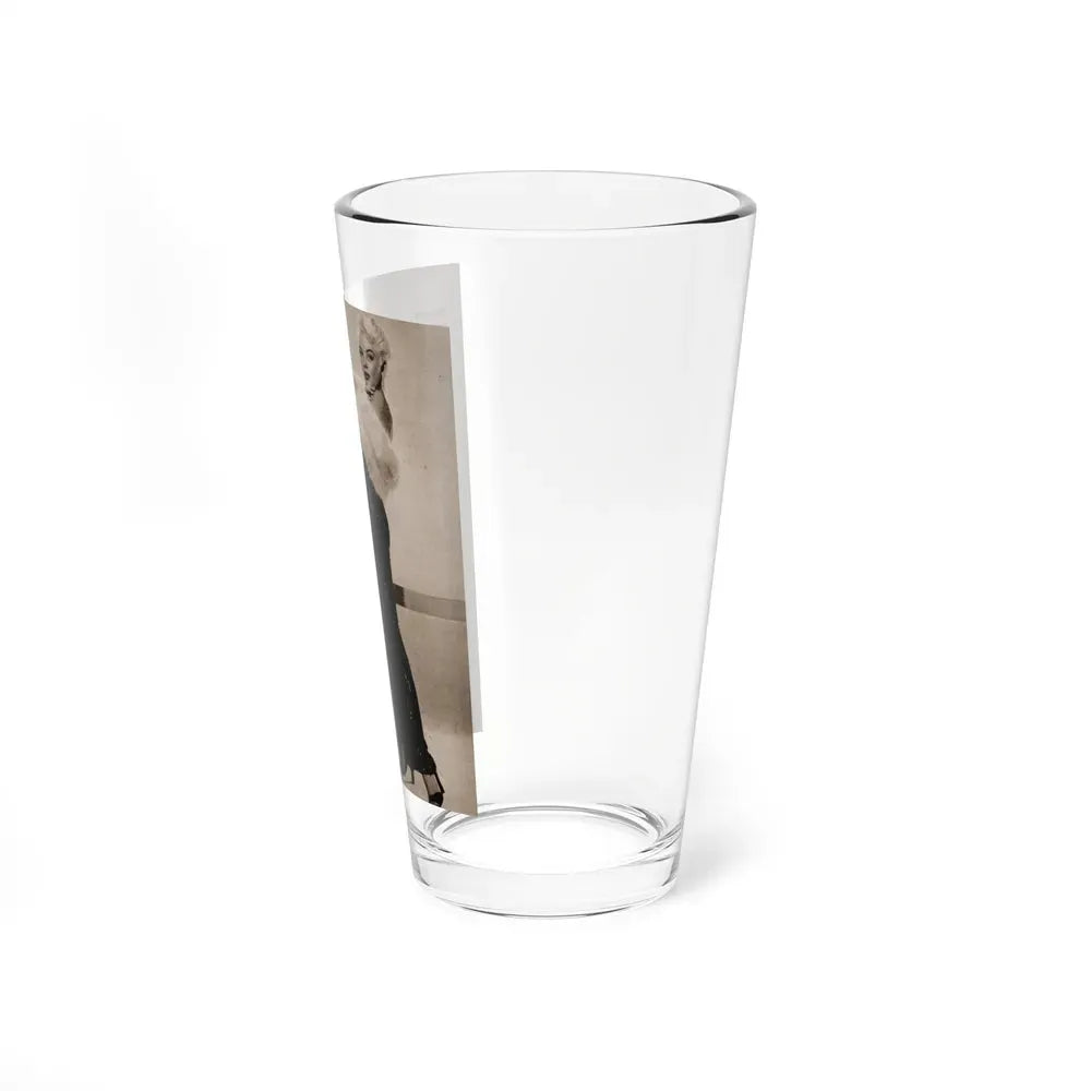 Sheree North #343 - 1 8x10 Page of B&W Glamour Photo with, Short Article from Movie Star Magazine Circa 1950's1 (Vintage Female Icon) Pint Glass 16oz - Go Mug Yourself