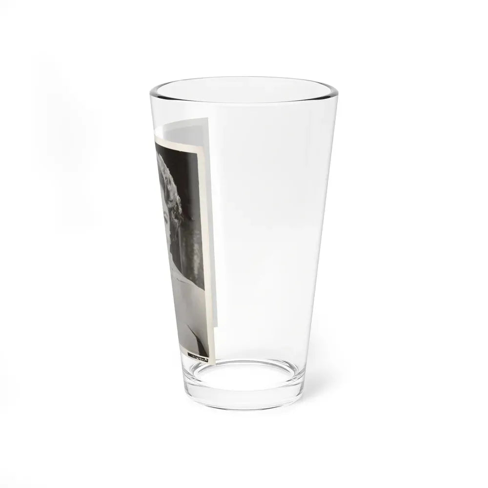 Sheree North #349 - 8x10 Vintage B&W Upper Body Photo (Vintage Female Icon) Pint Glass 16oz - Go Mug Yourself