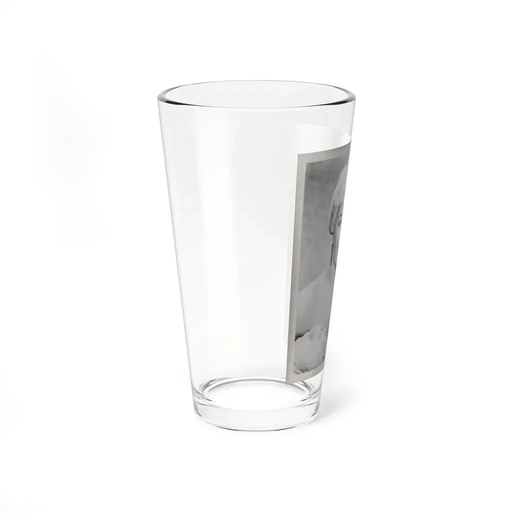 Sheree North #350 - 8x10 Vintage B&W Upper Body Photo (Vintage Female Icon) Pint Glass 16oz - Go Mug Yourself