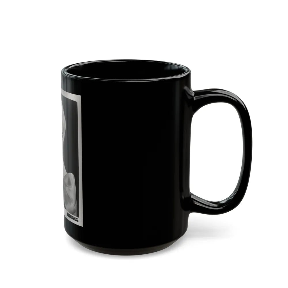 Sheree North #353 - 8x10 Vintage B&W Upper Body Photo (Vintage Female Icon) Black Coffee Mug-Go Mug Yourself