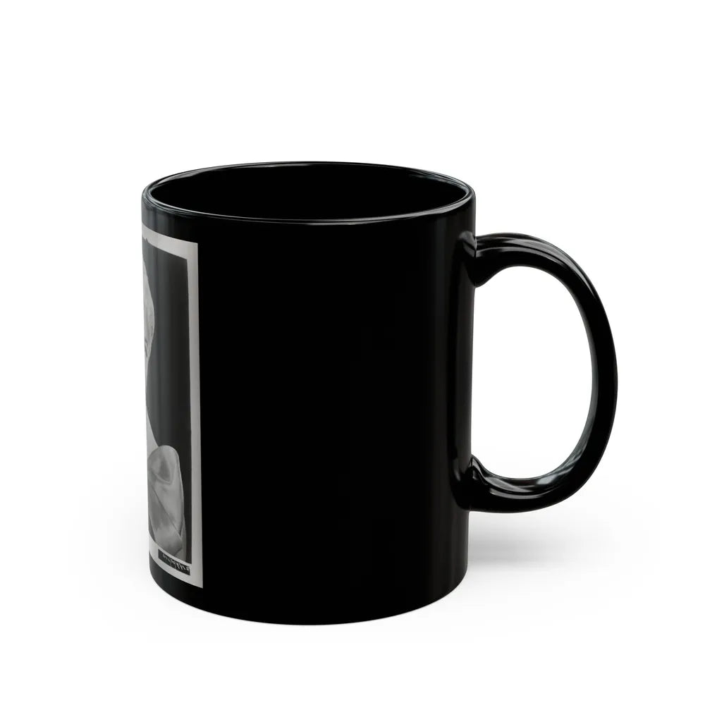 Sheree North #353 - 8x10 Vintage B&W Upper Body Photo (Vintage Female Icon) Black Coffee Mug-Go Mug Yourself