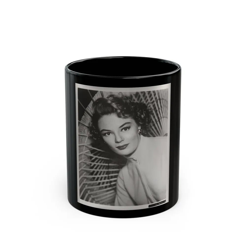 Sheree North #355 - 8x10 Vintage B&W Upper Body Photo (Vintage Female Icon) Black Coffee Mug-11oz-Go Mug Yourself