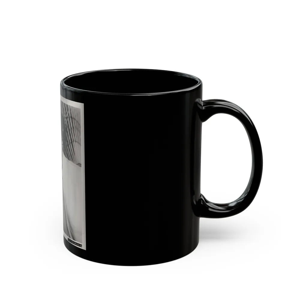 Sheree North #355 - 8x10 Vintage B&W Upper Body Photo (Vintage Female Icon) Black Coffee Mug-Go Mug Yourself