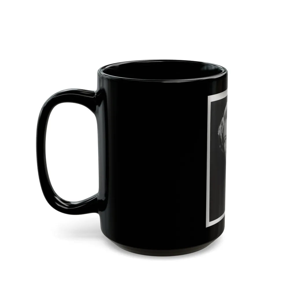 Sheree North #356 - 8x10 Vintage B&W Upper Body Photo (Vintage Female Icon) Black Coffee Mug-Go Mug Yourself