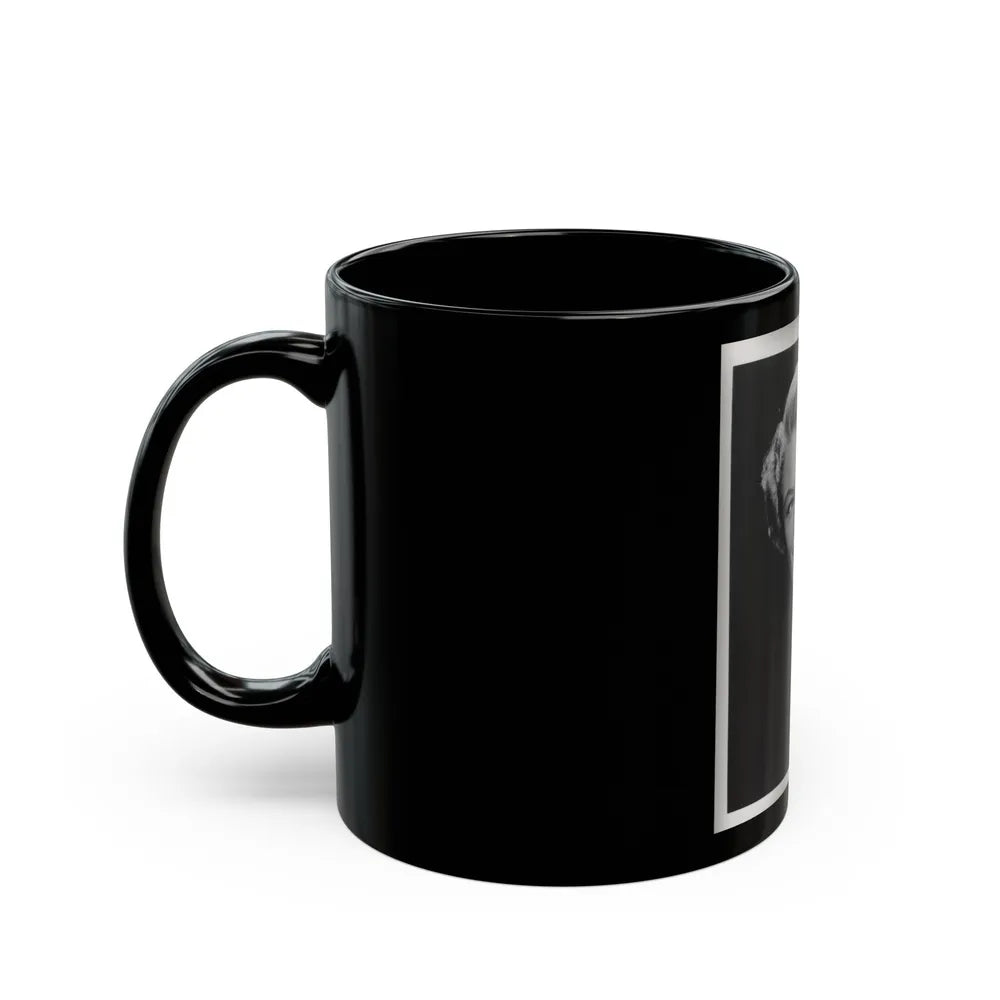 Sheree North #356 - 8x10 Vintage B&W Upper Body Photo (Vintage Female Icon) Black Coffee Mug-Go Mug Yourself