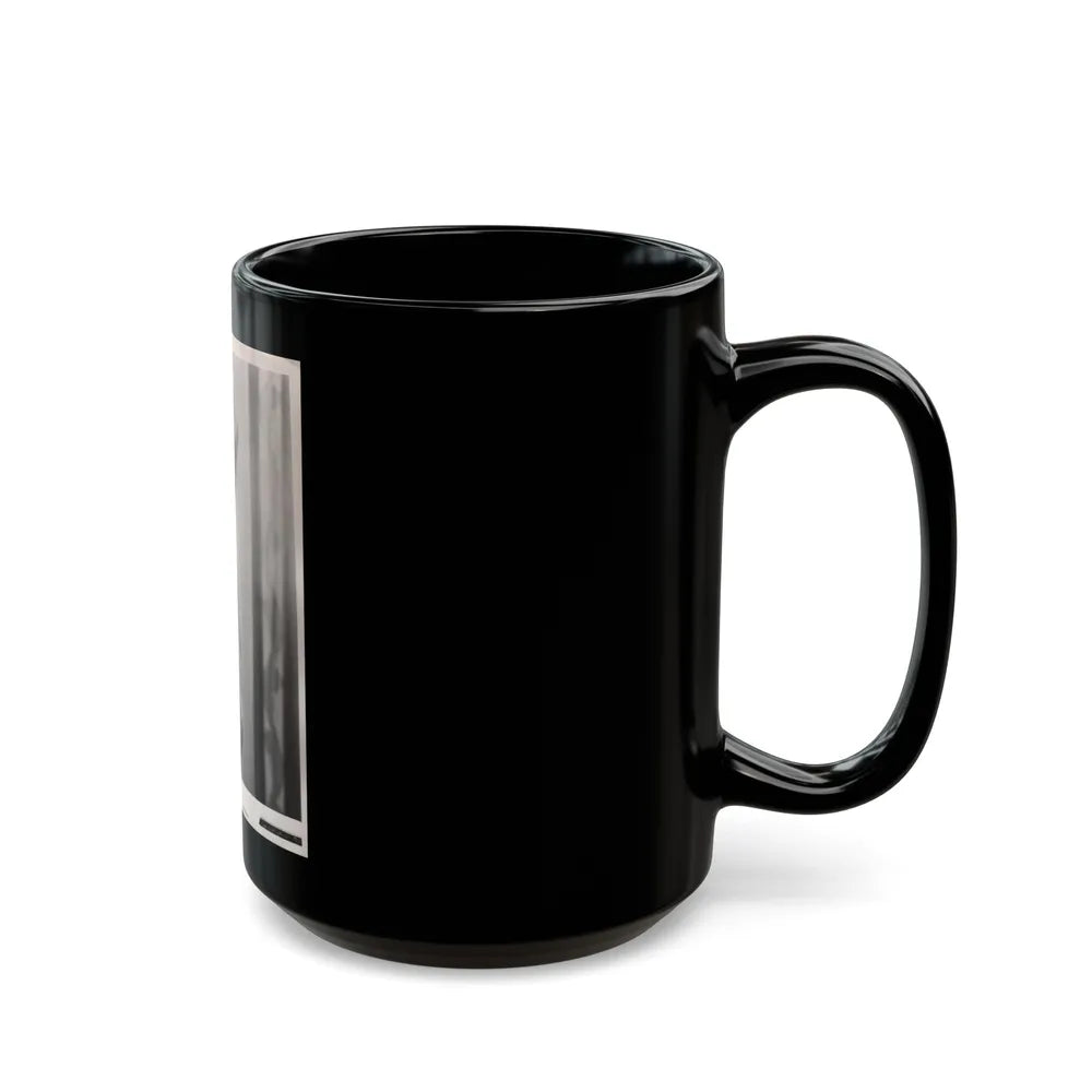 Sheree North #357 - 8x10 Vintage B&W Upper Body Photo (Vintage Female Icon) Black Coffee Mug-Go Mug Yourself