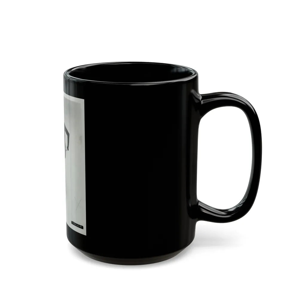 Sheree North #47 (Vintage Female Icon) Black Coffee Mug-Go Mug Yourself