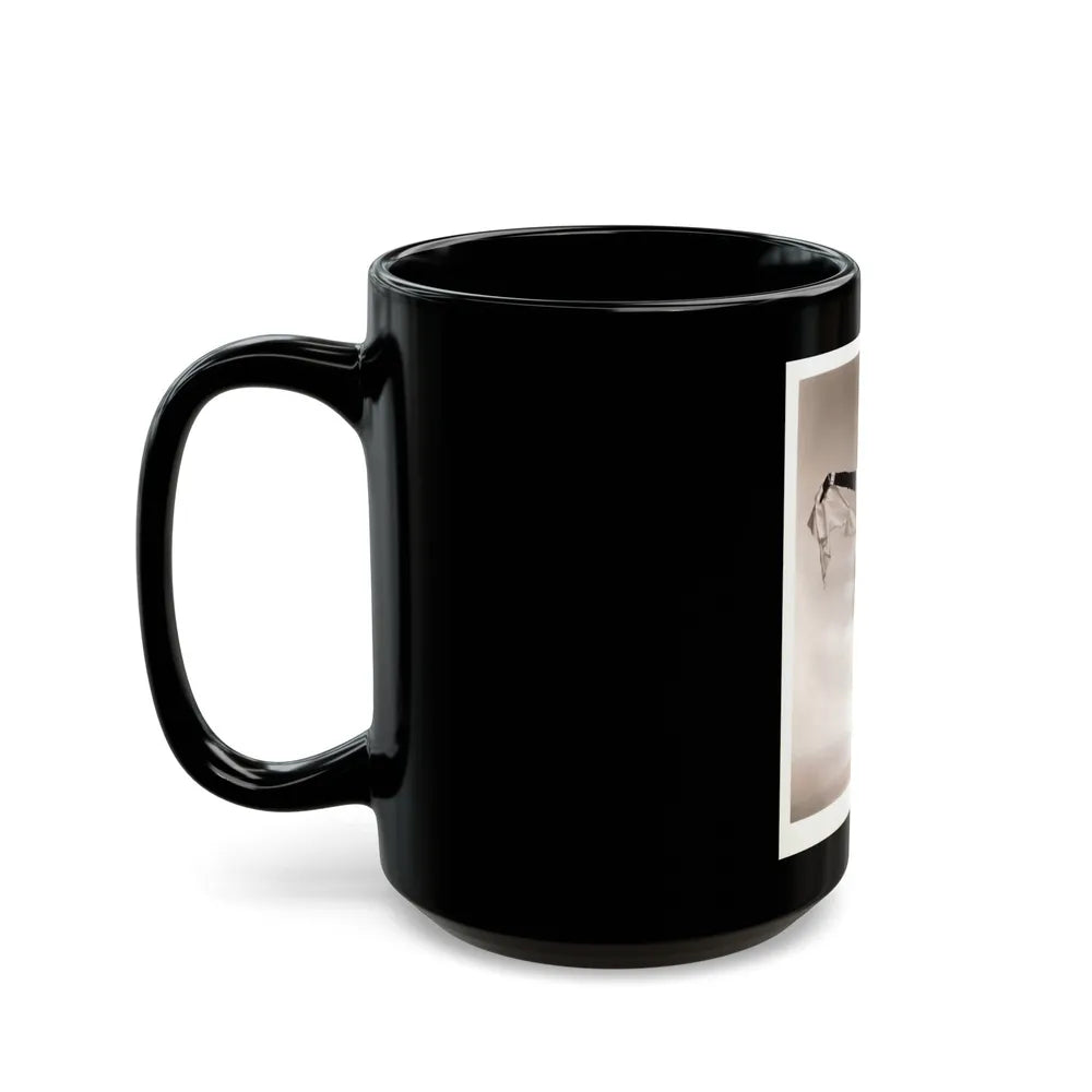 Sheree North #70 (Vintage Female Icon) Black Coffee Mug-Go Mug Yourself