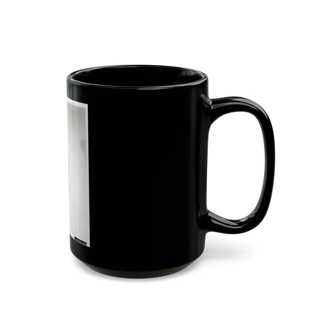 Sheree North #84 (Vintage Female Icon) Black Coffee Mug-Go Mug Yourself