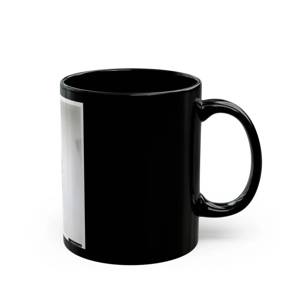 Sheree North #84 (Vintage Female Icon) Black Coffee Mug-Go Mug Yourself