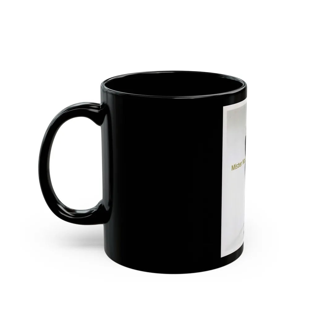 Sheree North #84 (Vintage Female Icon) Black Coffee Mug-Go Mug Yourself