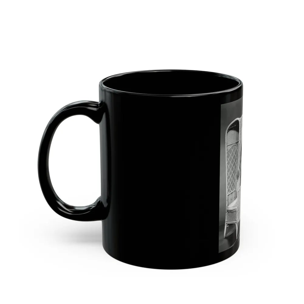 Sheree North #93 (Vintage Female Icon) Black Coffee Mug-Go Mug Yourself