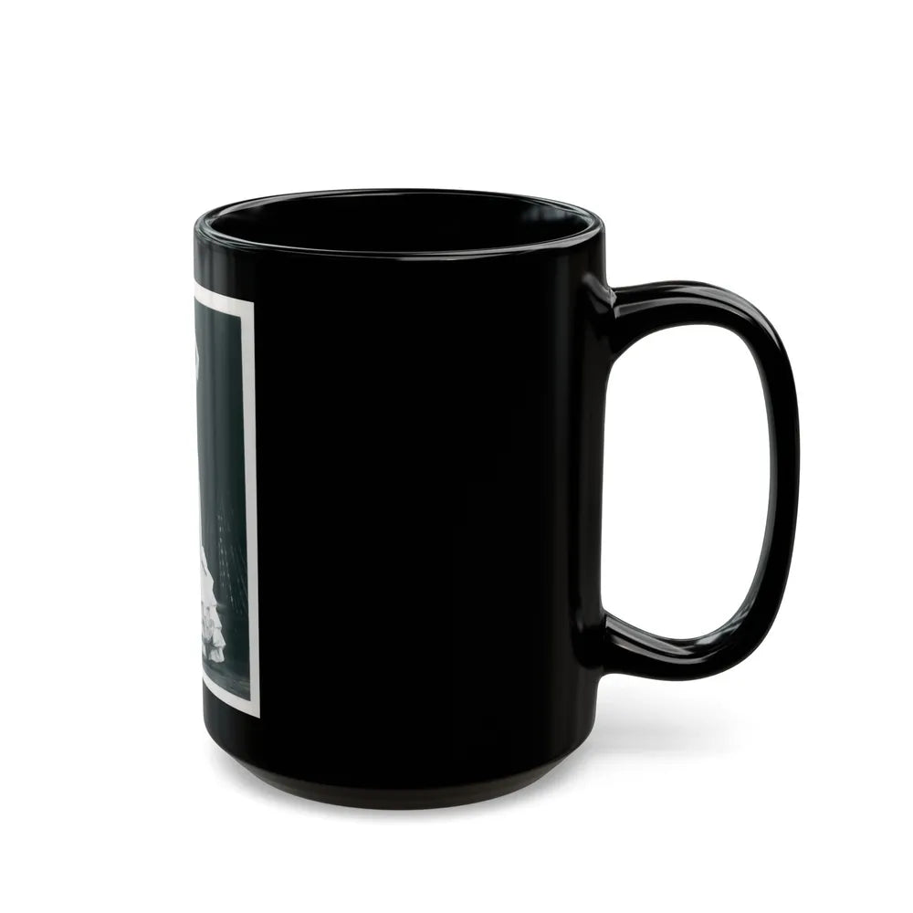 Sheree North #95 (Vintage Female Icon) Black Coffee Mug-Go Mug Yourself