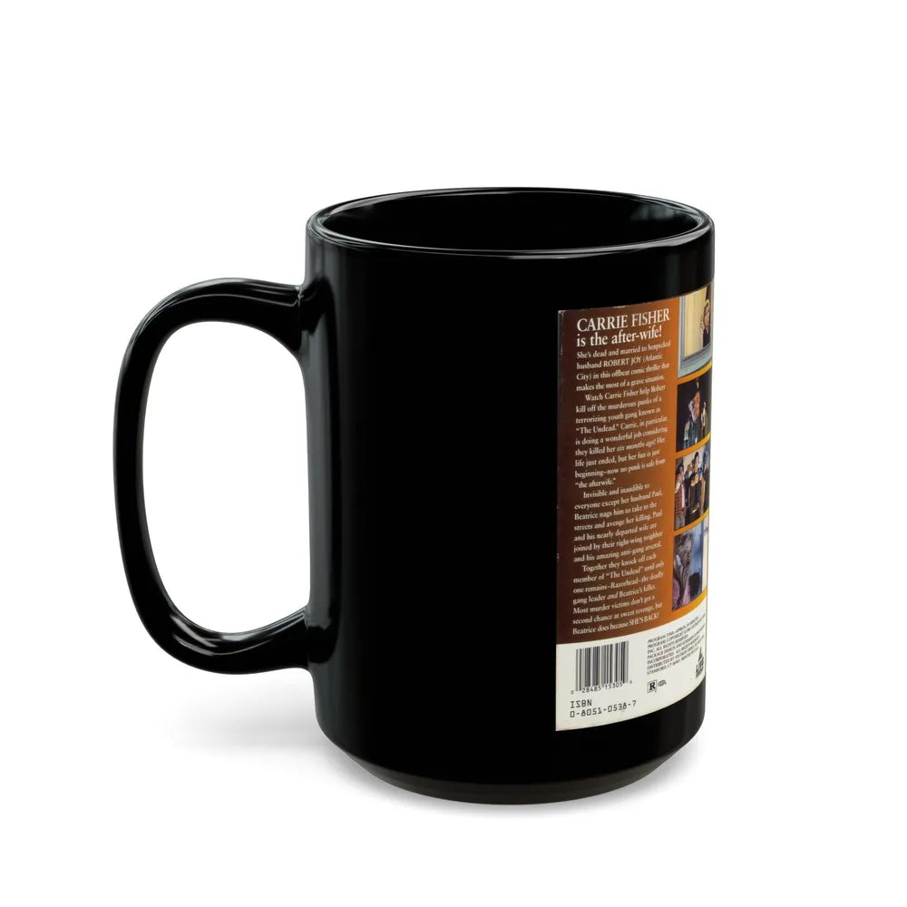 SHES BACK (VHS COVER) - Black Coffee Mug-Go Mug Yourself
