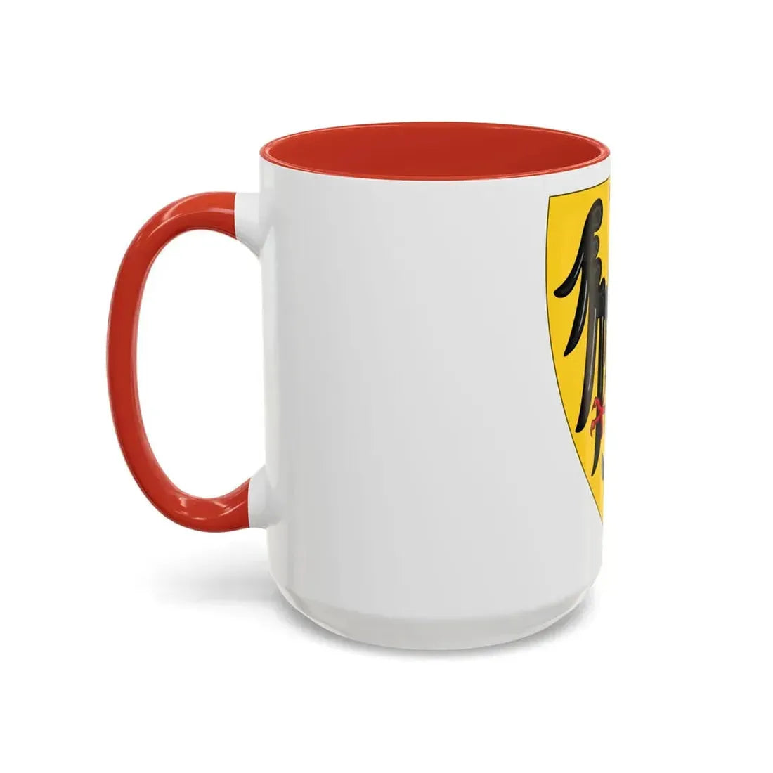 Shield and Coat of Arms of the Holy Roman Emperor (c.1200-c.1300) - Accent Coffee Mug - Go Mug Yourself