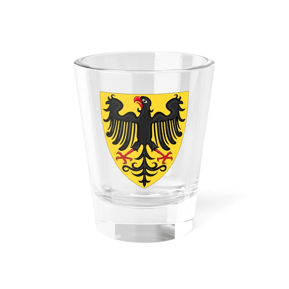 Shield and Coat of Arms of the Holy Roman Emperor (c.1300-c.1400) - Shot Glass 1.5oz 1.5oz - Go Mug Yourself
