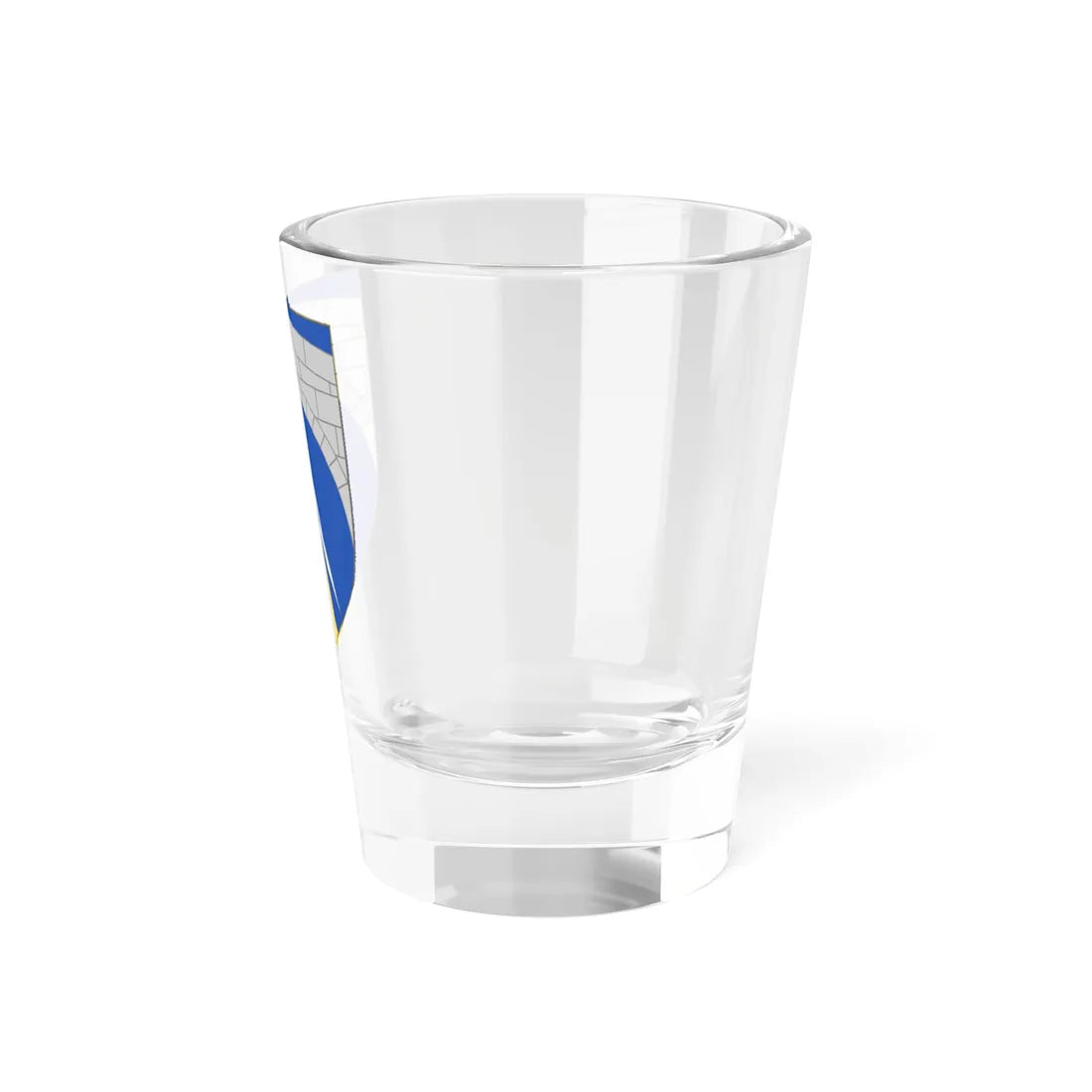 Shield of Brunel University (United Kingdom) (Coat of Arms) Shot Glass 1.5oz - Go Mug Yourself