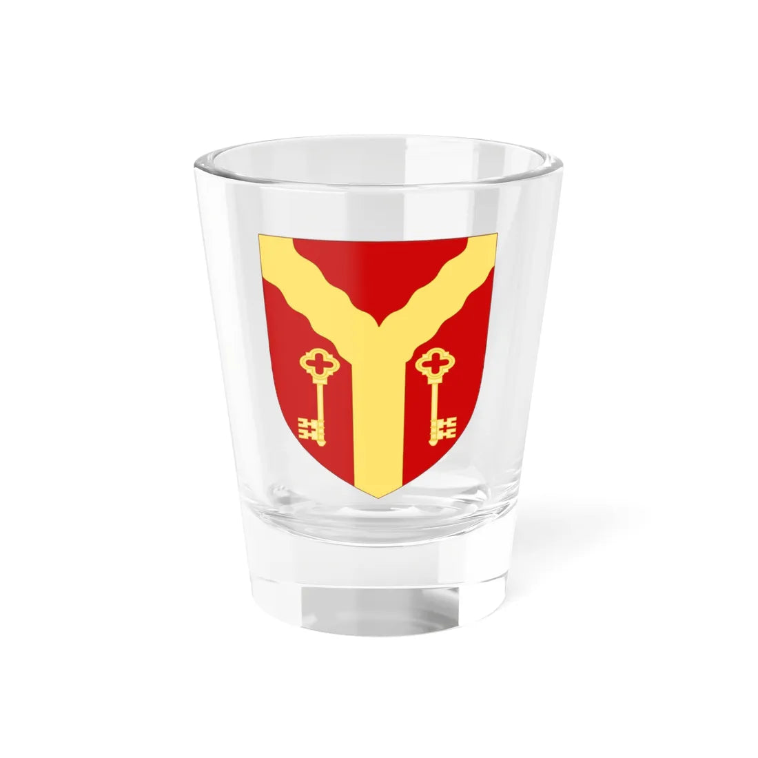 Shield of Cardiff Metropolitan University (United Kingdom) (Coat of Arms) Shot Glass 1.5oz - Go Mug Yourself